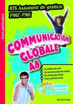 Couverture du produit · Communication globale A8 BTS Assistant de gestion PME-PMI