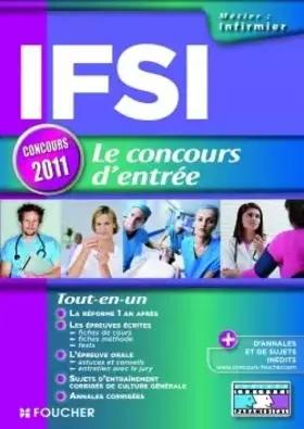 Couverture du produit · IFSI Le concours d'entrée concours 2011