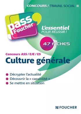Couverture du produit · Culture générale Concours ASS - EJE - ES