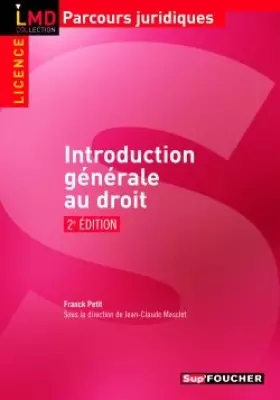 Couverture du produit · Introduction générale au droit 2e édition