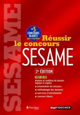 Couverture du produit · Réussir le concours SESAME 2e édition