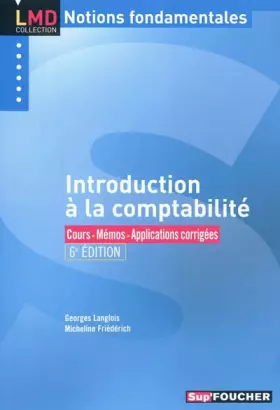Couverture du produit · Introduction à la comptabilité 6e édition