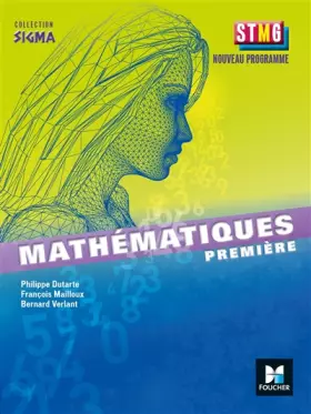 Couverture du produit · Sigma Mathématiques 1re Bac STMG