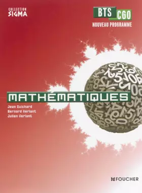 Couverture du produit · Sigma Mathématiques BTS