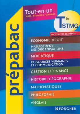 Couverture du produit · Toute la terminale STMG