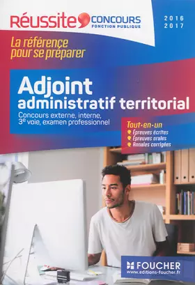 Couverture du produit · Adjoint administratif territorial - Réussite concours 2016 - 2017