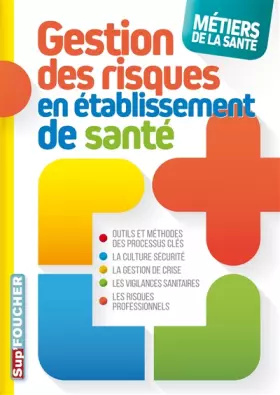 Couverture du produit · Gestion des risques - Métiers de la santé