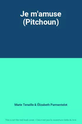 Couverture du produit · Je m'amuse (Pitchoun)