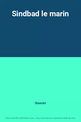 Couverture du produit · Sindbad le marin