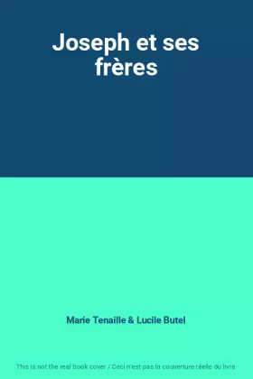 Couverture du produit · Joseph et ses frères