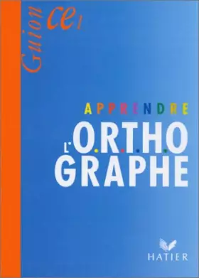 Couverture du produit · CE1, édition 92 (livre de l'élève)