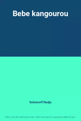 Couverture du produit · Bebe kangourou