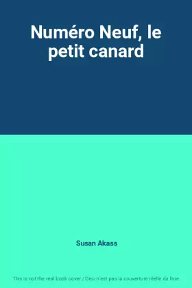Couverture du produit · Numéro Neuf, le petit canard
