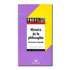 Couverture du produit · Histoire de la philosophie
