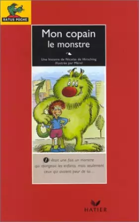 Couverture du produit · Mon copain le monstre