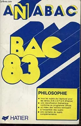 Couverture du produit · Anabac