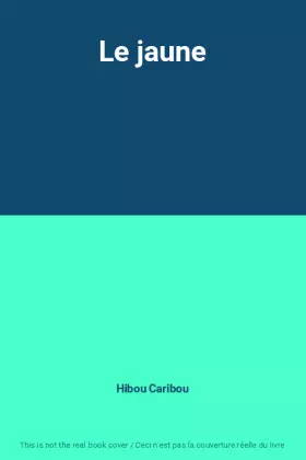 Couverture du produit · Le jaune