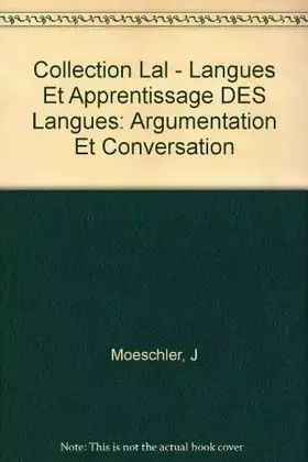 Couverture du produit · Argumentation et conversation : Éléments pour une analyse pragmatique du discours