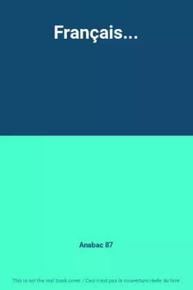 Couverture du produit · Français...