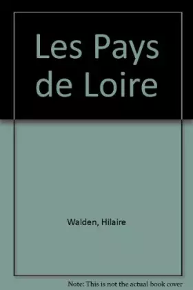 Couverture du produit · Les Pays de Loire