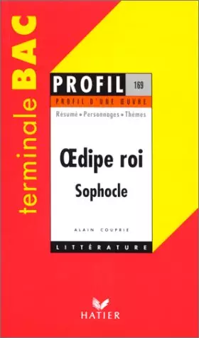 Couverture du produit · Oedipe roi
