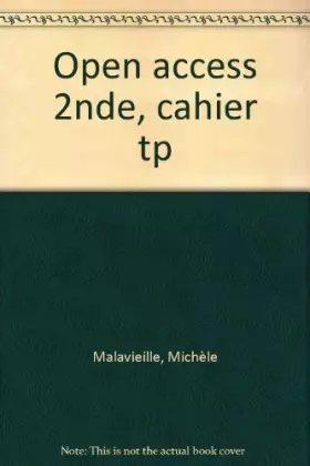 Couverture du produit · Open Access 2nde, Cahier TP