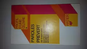 Couverture du produit · Prévert,