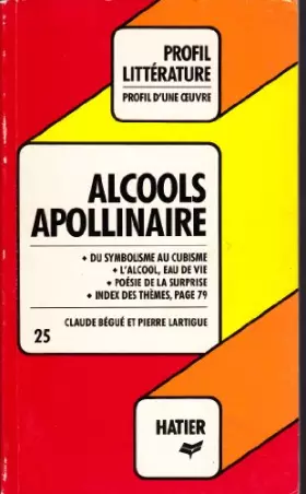 Couverture du produit · Apollinaire Alcools