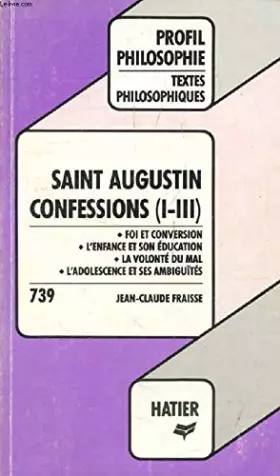 Couverture du produit · CONFESSIONS, SAINT AUGUSTIN