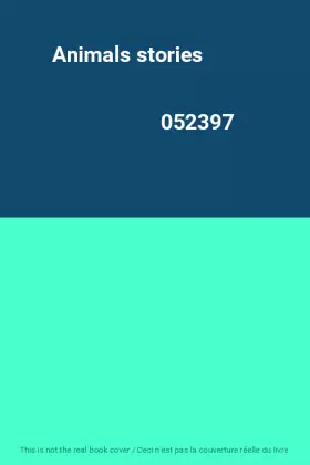 Couverture du produit · Animals stories                                                                               052397