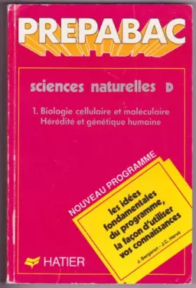 Couverture du produit · Sciences naturelles d t01 h3037