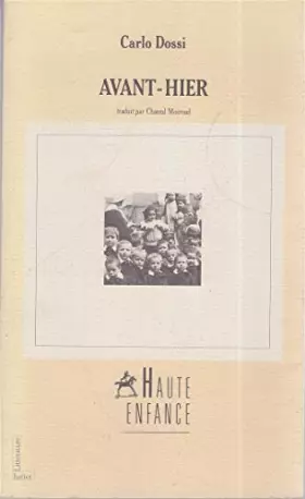 Couverture du produit · Avant hier 112696