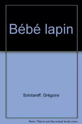 Couverture du produit · BEBE LAPIN