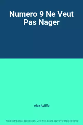 Couverture du produit · Numero 9 Ne Veut Pas Nager
