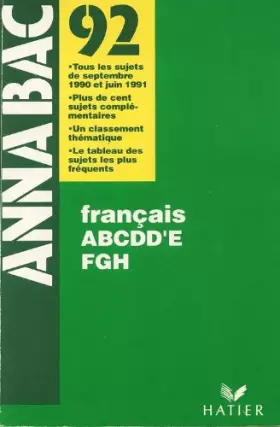 Couverture du produit · Français                                                                                      061397
