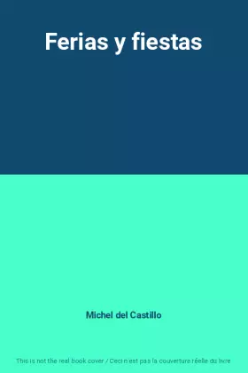Couverture du produit · Ferias y fiestas