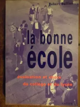 Couverture du produit · La bonne école