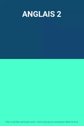 Couverture du produit · ANGLAIS 2