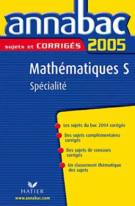 Couverture du produit · Mathématiques S: Enseignement de spécialité