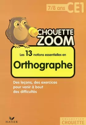 Couverture du produit · Orthographe