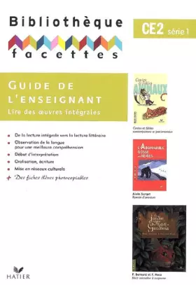 Couverture du produit · Facettes CE2 : Guide de l'enseignant, serie 1