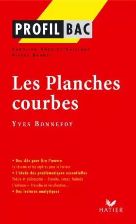 Couverture du produit · Les Planches courbes