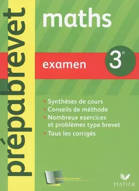 Couverture du produit · Mathématiques 3e