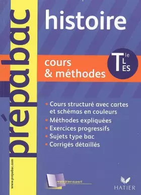 Couverture du produit · Prépabac Cours & méthodes, Histoire Tles L/ES