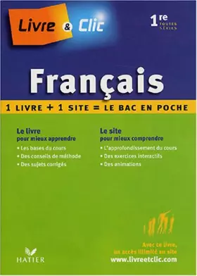 Couverture du produit · Français 1e toutes séries