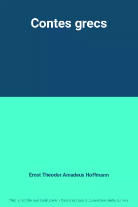 Couverture du produit · Contes grecs