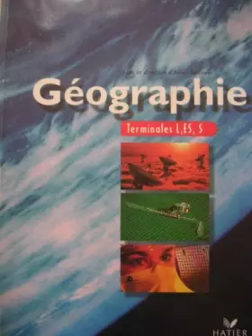 Couverture du produit · GEOGRAPHIE TERM L/ES/S/SPE