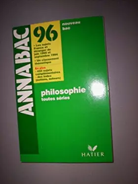 Couverture du produit · Philosophie