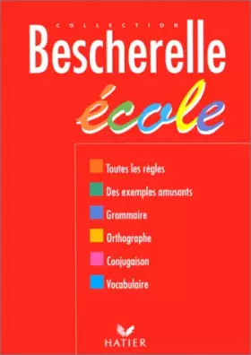 Couverture du produit · Bescherelle : Ecole , édition 97
