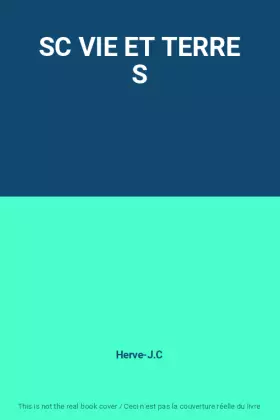 Couverture du produit · SC VIE ET TERRE S